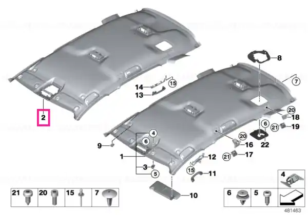 Transport gratuit Roofliner, standard roof EVERESTGRAU