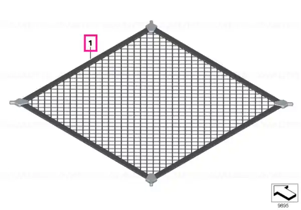Bestseller Luggage compartment net