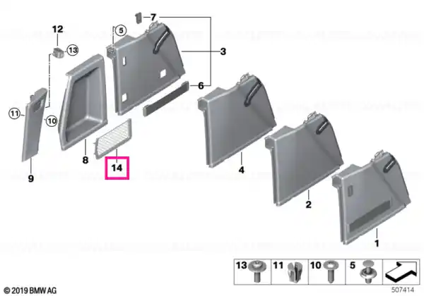 Vezi acum Storage net storage comp. luggage comp. ANTHRAZIT