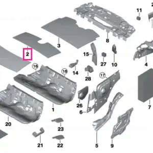 Calitate înaltă Sound insulating roof rear