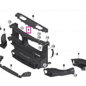 Air duct with flap control AKKS Reducere specială