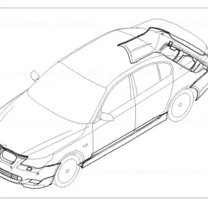 Calitate înaltă Kit retrofit pachet M aerodin. PDC - BMW