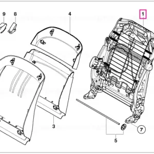 Backrest frame, electrical Mai ieftin