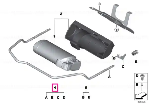 Set, fastener material,fire extinguisher FÜR UKL Super ofertă