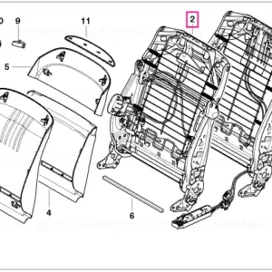 backrest frame el. fa Ofertă