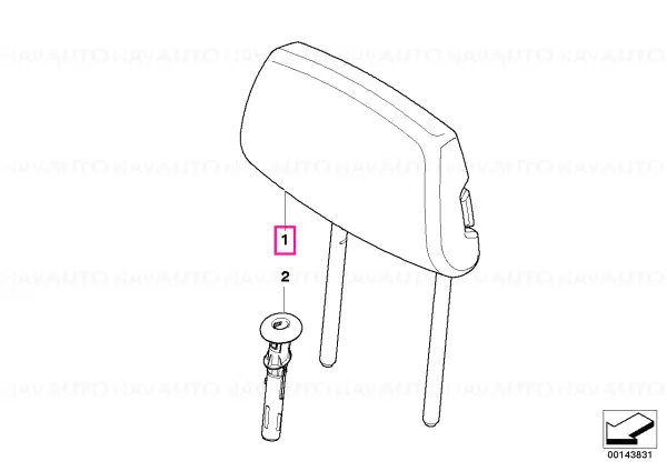 Noutate Head rest