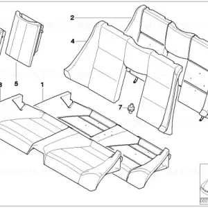 Button Isofix 1 PIN , GRAU - BMW Livrare rapidă