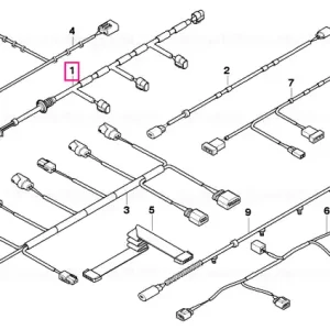 Wiring set PDC, rear Cumpără acum