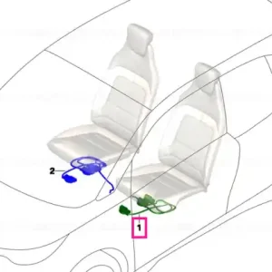 Wiring set seat, driver's side Premium