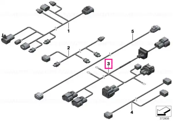 Calitate înaltă Wiring harness EPS/ electric fan