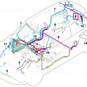 Cablu de reparație pentru ușă splet dreapta - BMW - Mini Ofertă specială