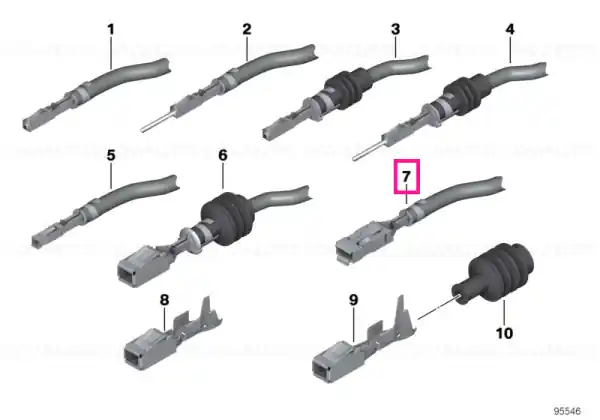 Pin-contact cablu el Disponibil imediat