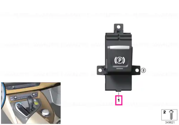 Calitate înaltă Parking brake switch - BMW