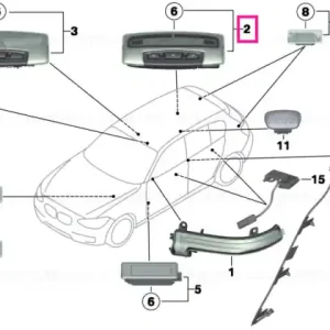 Bestseller Interior light, rear LED