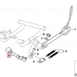 Bestseller Switch, side stand - BMW Motorrad