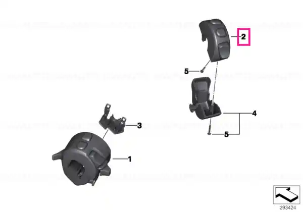 Combination switch right LIN BUS - BMW Motorrad Preț promoțional