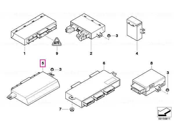 Light and check-control module Comandă acum