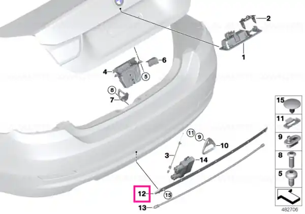 Ofertă limitată Cablu senzor Smart Opener superior - BMW