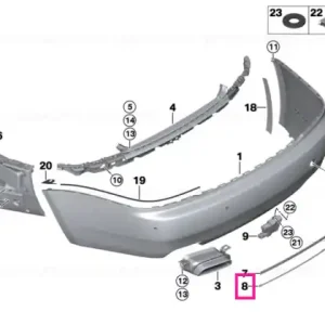 Cablu senzor Smart Opener inferior - BMW Retur ușor