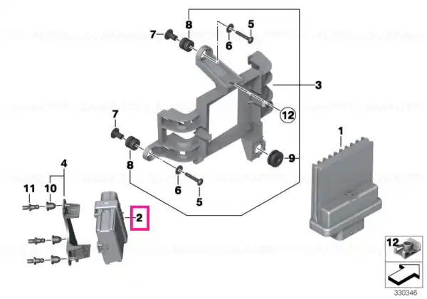 Basic module, satellite 17-07-500 Premium