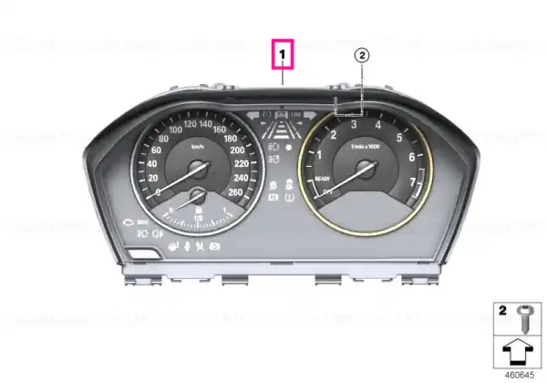 Instrument cluster KMH Cumpărături sigure