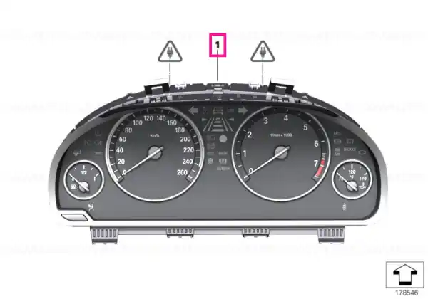 Cumpără online Instrument cluster KM/H