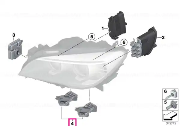 Kit reparație modul LED - BMW Ultima șansă
