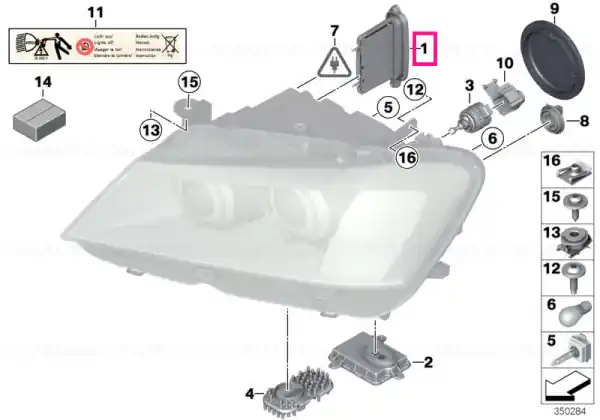 Preț redus Driver module, headlights