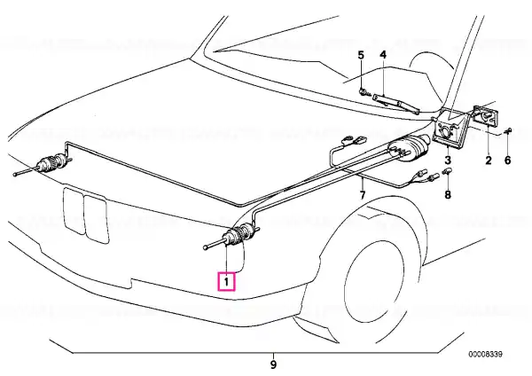 Headlight vertical aim control Reducere specială