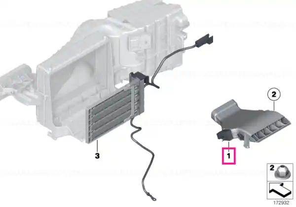 Auxiliary heater, electric, right Calitate înaltă
