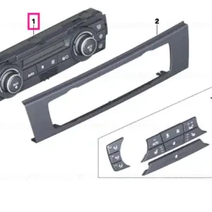 Automatic air conditioning control PERLGLANZ CHROM Preț promoțional