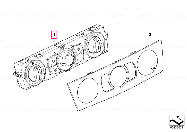 Air Conditioning Control PERLGLANZ CHROM Preferatul clienților