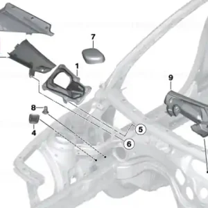 Capac compartiment unități - BMW Ofertă