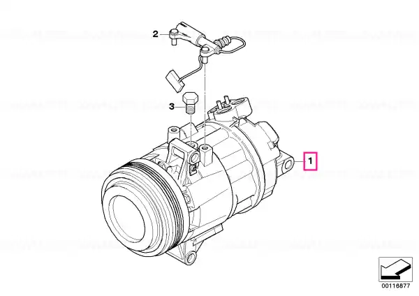 Calitate înaltă RP air conditioning compressor