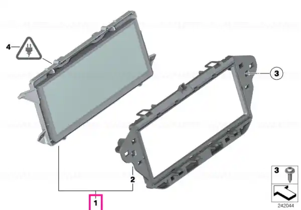 Ieftin Central information display 6,5"