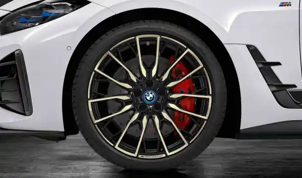 Janta din aliaj usor - M Performance Double Spoke 868M - Bicolor Negru/Auriu (Jet Black Uni/Night Gold) - 8,5Jx20 ET:35 - BMW Seria 4 G26, i4 G26 Popular