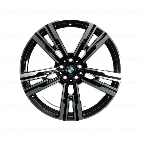 Janta aliaj usor - M Performance Star Spoke 908M - Bicolor Negru (Black 2 Solid/Bright Turned) - 9Jx21 ET:24 - BMW Seria 7 G70 Preț promoțional