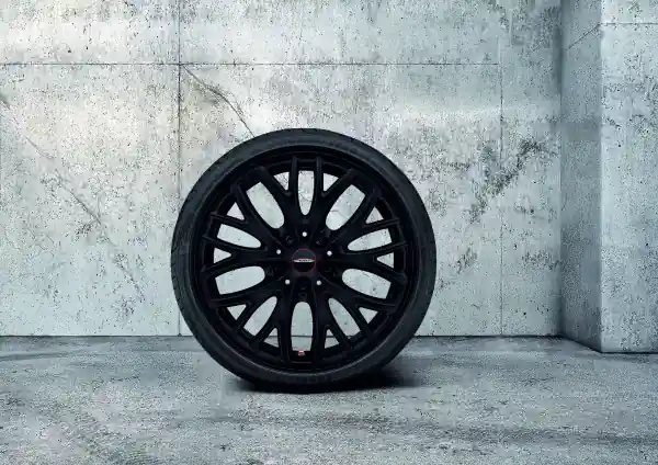 Plată securizată Set roți complete de vară - JCW Cross Spoke 506 (forged) cu anvelopa Pirelli P-Zero r-f - 205/40R18 86W XL - Mini F56/F57 - Jante forjate