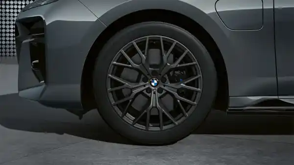 Janta aliaj usor - M Performance Y-Spoke 911M - Negru Mat (Jet Black Matt) - 9JX20 ET:24 - BMW Seria 7 G70 Plată sigură