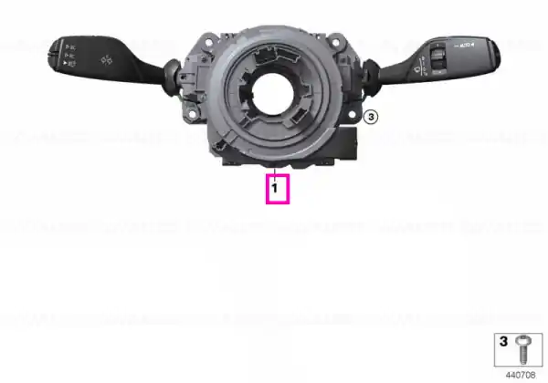 Livrare expres Steering column switch cluster (4B AIC FLA)